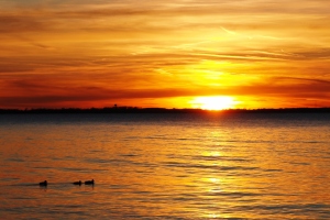 Sunset on Kelleys Island, OH